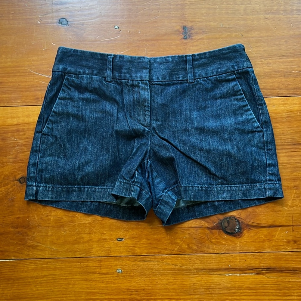 LOFT Dark Denim-Look Women’s Casual Shorts